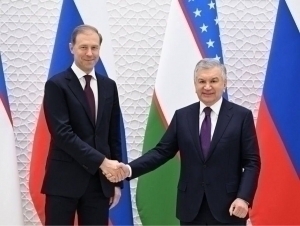 Shavkat Mirziyoyev meets Russian delegation