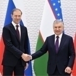 Shavkat Mirziyoyev meets Russian delegation