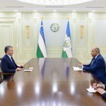 Мирзиёев ўзининг ҳинд маслаҳатчиси билан мулоқот қилди