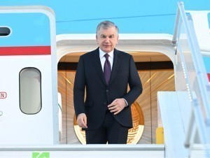 Шавкат Мирзиёев Берлинга етиб борди (фото)