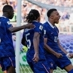Fransiya kichik hisobdagi g‘alaba bilan 1/4 finalga chiqdi