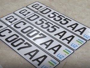 Auksion “otmen”. Endi chiroyli avtoraqamlarni sotish xizmati yo‘lga qo‘yildi 