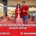 Кечикишсиз харидлар: Mobiuz Korzinka супермаркетларида алоқа сифатини оширмоқда