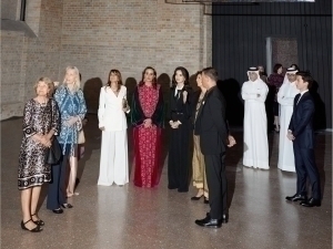 Saida Mirziyoyeva Zamonaviy san’at markazining ochilishida qatnashdi