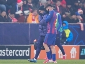 “Барселона” етакчиси 1 ойга сафдан чиқди