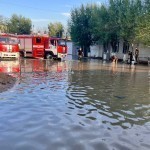 Neighborhood in Tashkent suffers from severe flooding