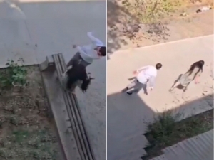 Toshkentda ayolni urgan erkak qamaldi