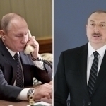 Россияга ташрифини эрта тугатган Алиев Путинга қўнғироқ қилди