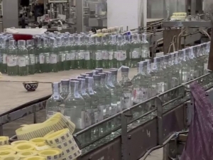 Shop that produced counterfeit vodka worth 2 billion sums was identified