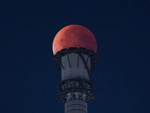 Earth population witnesses ’’blood moon’’ (photo report)