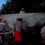 Toshkentda “G‘alabaning 40 yilligi” avtobus bekati qulab tushdi (video)