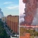 Украина Москвага 400 та дрон билан ҳужум қилди (видео)