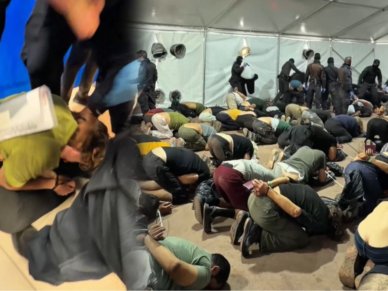 Isroil Falastinga yordam olib ketayotgan “Sumud” faollarini tahqirladi (video)