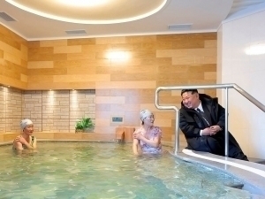 Kim Chen In Shimoliy Koreyadagi hammomlarni ko‘zdan kechirdi