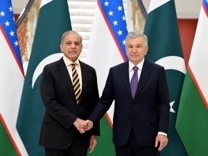 Shavkat Mirziyoyev Shahboz Sharif bilan uchrashdi