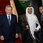 Мирзиёев Қатарга етиб борди