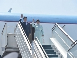 The President of Mongolia leaves for Khorezm