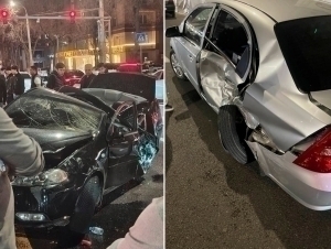 Тошкентда Nexia, Gentra ва Cobalt тўқнашиб кетди