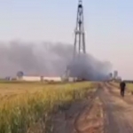 High-pressure gas leak reported at Muynak field (video)
