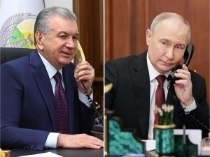 Мирзиёев Путин билан қўнғироқлашди