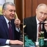 Presidents of Uzbekistan and Russia hold a telephone conversation