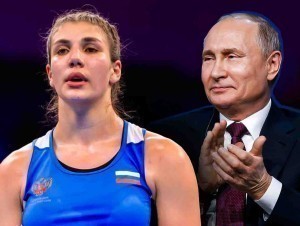 Путин россиялик боксчи қизни табриклади