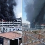 Хитойда пойабзал фабрикасидаги ёнғинда камида 28 киши ҳалок бўлди