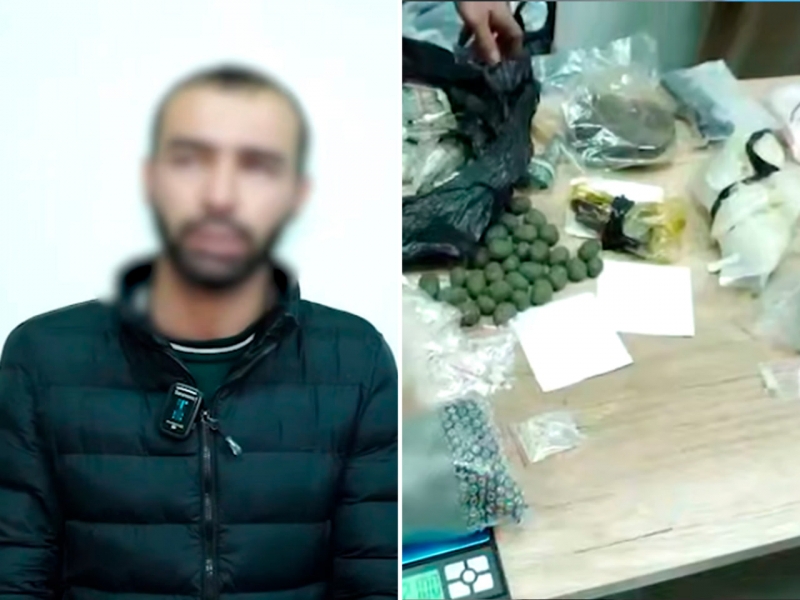 Toshkentda narkotik tarqatib yurgan erkak ushlandi (video)