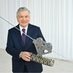 Mirziyoyev lays foundation stone for second phase of IT Park project