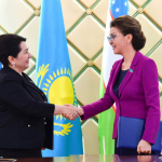 Norboyeva Nazarboyeva bilan uchrashdi, yangi hujjatni imzoladi