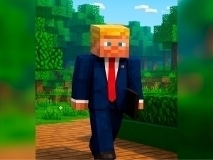 “Геймер Президент”. Трампнинг Minecraft’даги персонажи эълон қилинди