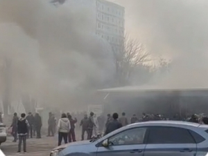 “Чорсу” бозорида ёнғин чиқди