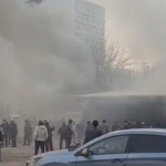 “Chorsu” bozorida yong‘in chiqdi