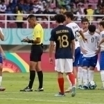 O‘zbekistonlik futbolchilar JCHda Fransiyaga qarshi o‘yin o‘tkazdi