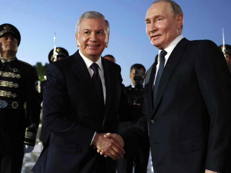 Путин Ўзбекистон мустақиллигининг 35 йиллиги билан табрик йўллади