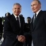Putin O‘zbekiston mustaqilligining 35 yilligi bilan tabrik yo‘lladi