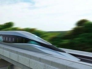 Xitoyda magnit platforma 2 soniyada 700 km/soat tezlikka chiqdi