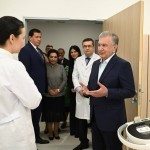 Mirziyoyev visited the medical center in Tashkent