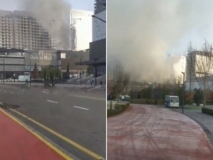 Tashkent City’да ёнғин чиқди