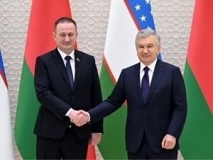 Shavkat Mirziyoyev Belarus Bosh vazirini qabul qildi