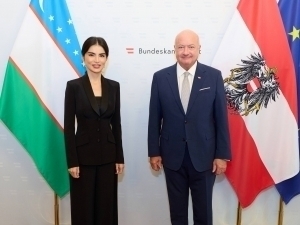 Saida Mirziyoyeva Avstriya Federal kansleri bilan uchrashdi