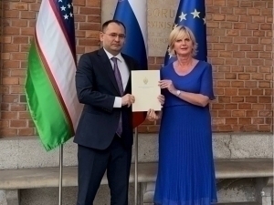 First ambassador of Uzbekistan to Slovenia was appointed