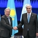 Guterrish Qozog‘istonga keldi