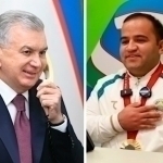 Mirziyoyev personally congratulated the 2-time Paralympic champion (video)