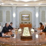 ЕИнинг Марказий Осиё бўйича махсус вакили Мирзиёев қабулида бўлди