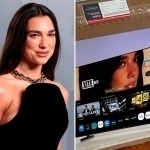 Dua Lipa Samsung kompaniyasini sudga berdi