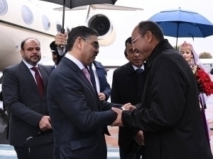 The interim prime minister of Pakistan also arrives in Tashkent