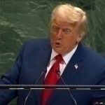 Трампнинг БМТ минбаридаги нутқи муаммо билан бошланди (видео)