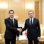 Грузия Бош вазири Ўзбекистонни тарк этиб, Туркманистонга борди