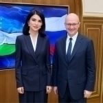 Saida Mirziyoyeva Putinning odami bilan uchrashdi